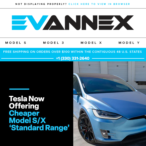 Body Performance Upgrades For Tesla Model S – EVANNEX Aftermarket Tesla  Accessories