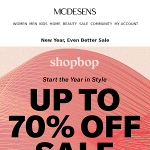 New Year, Even Better Shopbop Sale