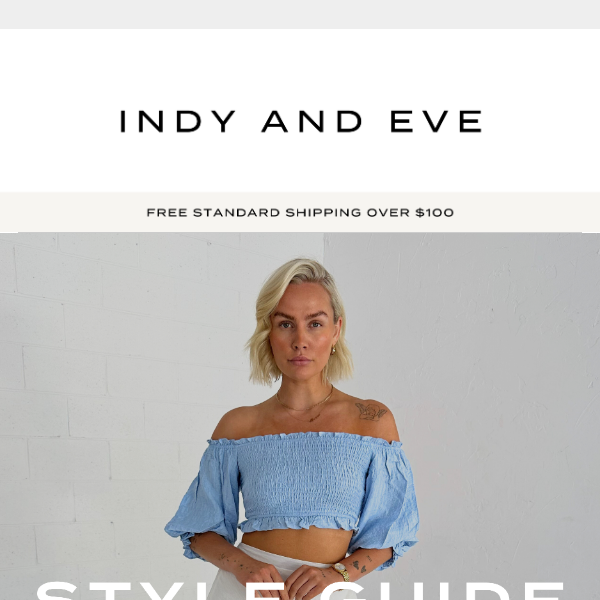 Indy and Eve's Must-Have Style Guide 💗