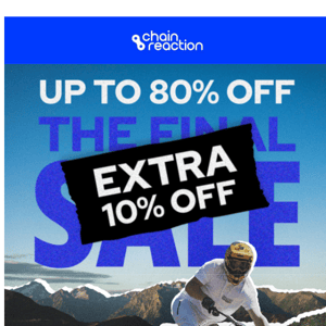 10% Extra off in your size!