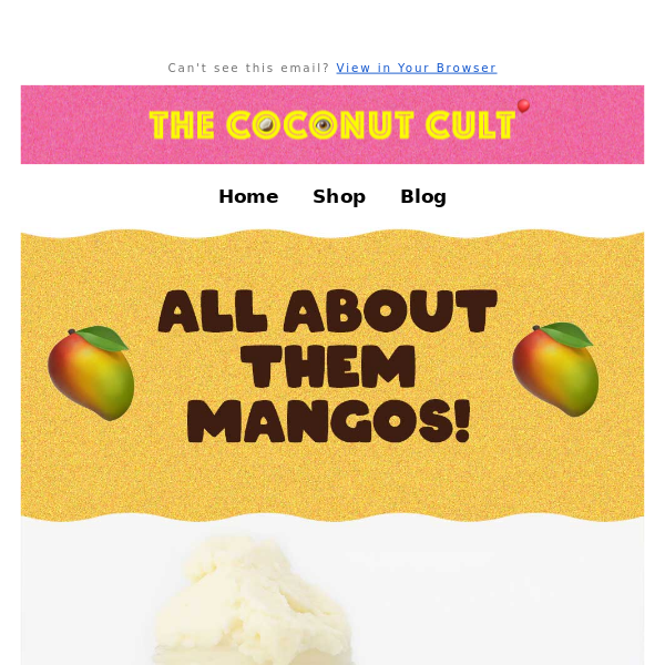 🍑 Get 35% off Mangos N' Cream! 🍑
