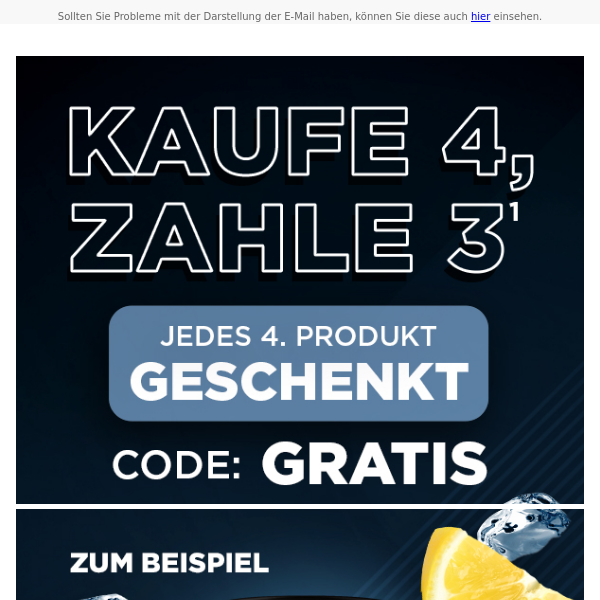 Kaufe 4 Dosen Isoclear und zahle nur 3 🤩 Jetzt sichern