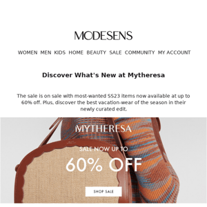 Shop the SS23 Sale & Vacation Edit at Mytheresa