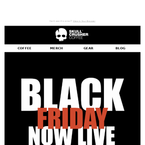 BLACK FRIDAY Deals now live