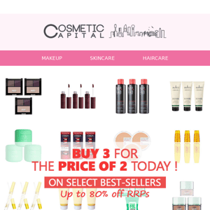 Sale Alert - Buy 3 for the price of 2 today! 💋