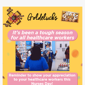 Send your healthcare workers some appreciation 💛