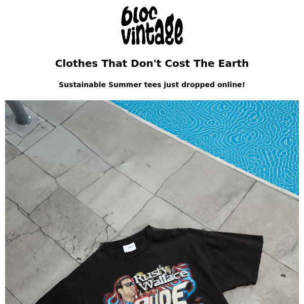 DROP 5 - Sustainable Summer tees just dropped!