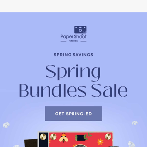 Spring Savings: Bundles SALE!