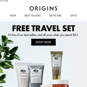 Origins, Pick Your FREE FULL-SIZE Fave + Free Set