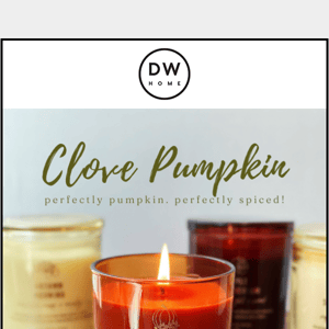 Introducing: Clove Pumpkin 🌿🎃