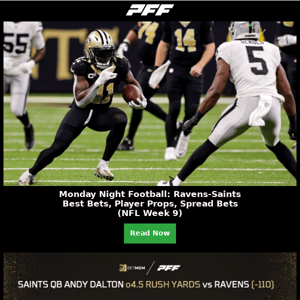 MNF Betting Preview, Fantasy Waiver Wire, Midseason Rankings