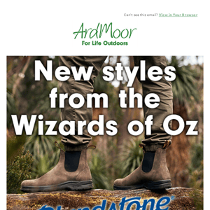 NEW BLUNDSTONE! Outstanding new boots & shoes from THE Australian boot company