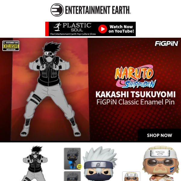Naruto Sasuke Uchiha Pins - Entertainment Earth