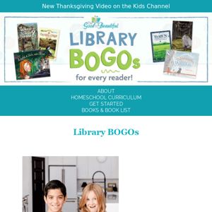 ✨ Library BOGOs for All Ages Start Today!