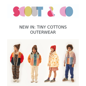 New: Tiny Cottons jackets + fleeces | 40% off Sale