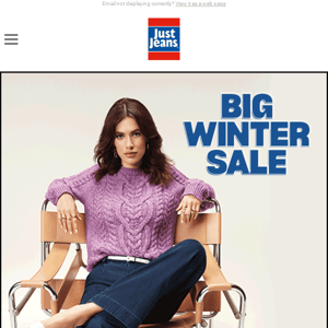 The Big Winter Sale Is On! Shop 30-40% Off Now