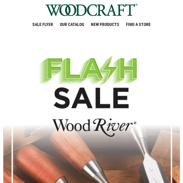 Save $25 Today Only—WoodRiver® 4pc Butt Chisel Set