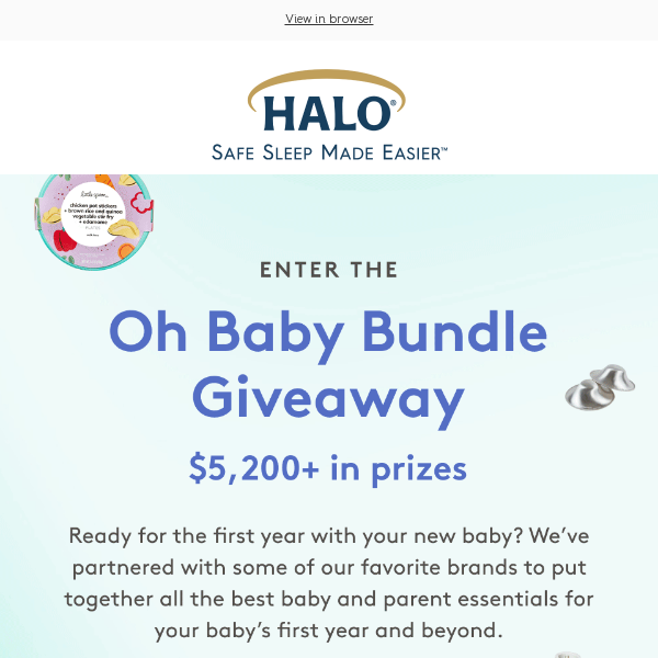 Win $5K from Lovevery, HALO and more 😍