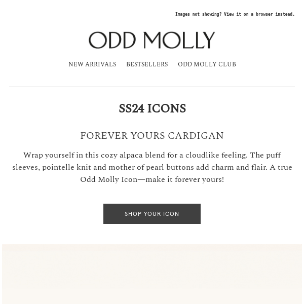 The next Odd Molly ICON 🌟