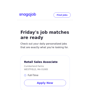 Personalized job matches for June 23, 2023