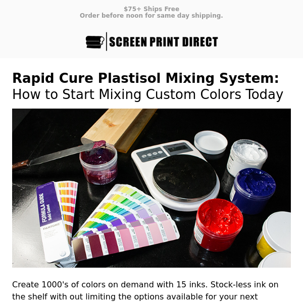 What you ought to know about mixing custom colors 🎨