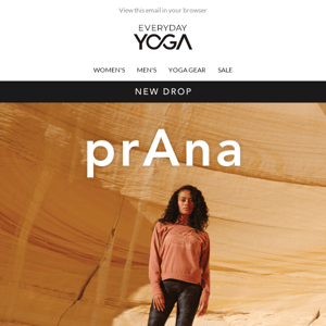 New Drop from prAna!