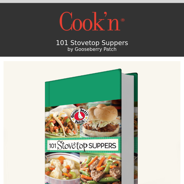 🍓 101 Stovetop Suppers by Gooseberry Patch