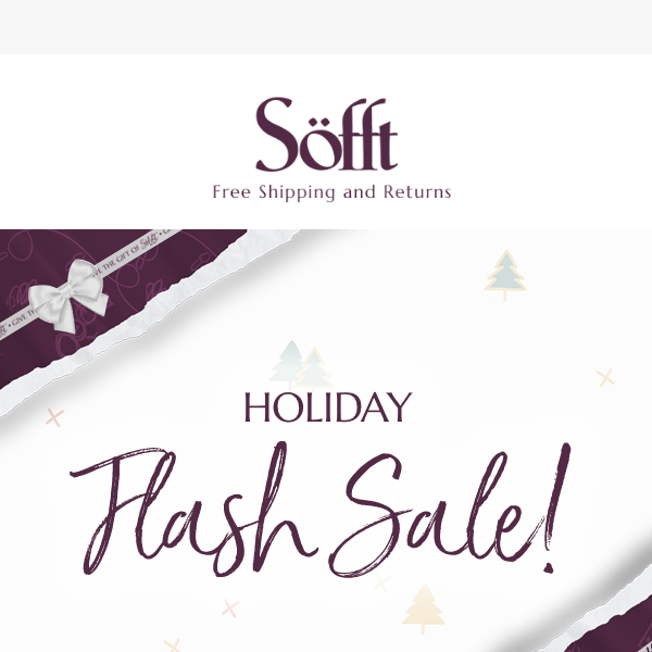 Flash Sale Today! Up to 40% OFF Select Styles