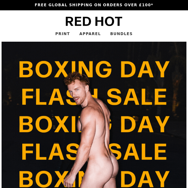 It's a Red Hot Flash Sale… take 20% off!