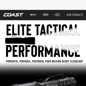 Our Brand New Tactical Flashlight