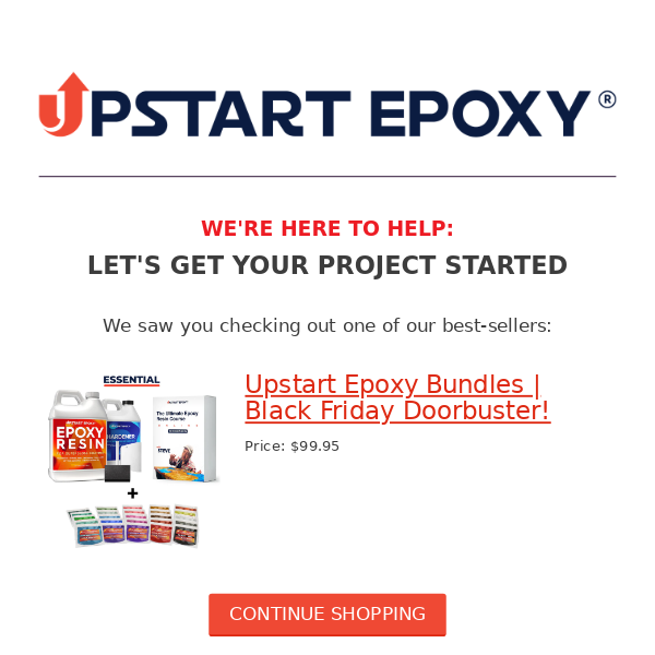 Upstart Epoxy Bundles  Epoxy, Epoxy resin, Resin kit