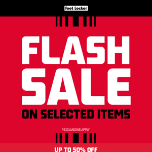 Flash Sale Alert! Up to 50% Off