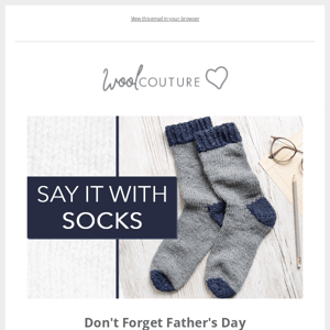Say It With Socks This Fathers Day 🧦