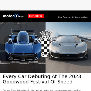 2023 Goodwood Festival Of Speed: Every Car Debut