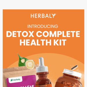 Discover the Secret to a Healthy Life with Herbaly's Detox Kit!