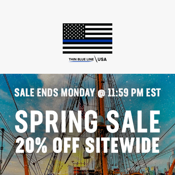 20% Off Spring Sale!
