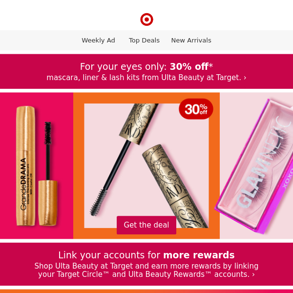 Feast your eyes on this deal from Ulta Beauty at Target 👀
