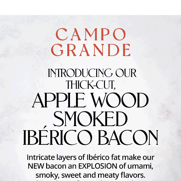Introducing our new IBÉRICO Bacon 🥓🐖