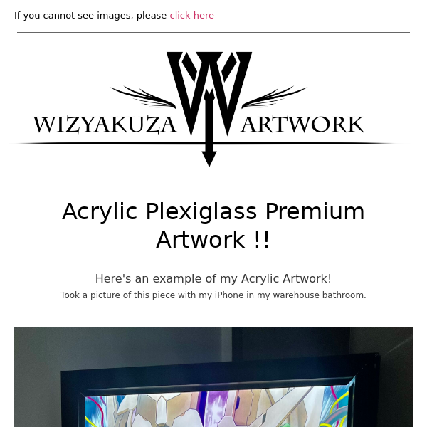 NEW ACRYLIC ARTWORK! BUY 2 GET 1 FREE! || Wizyakuza.com