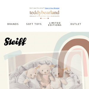 New Steiff GOTS Range | Perfect For Babies 👶