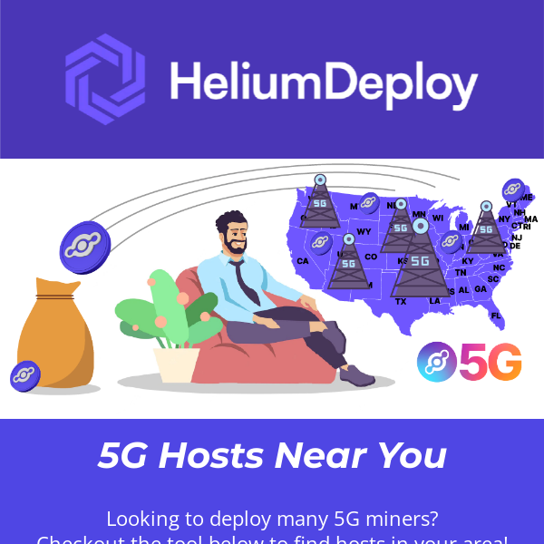 Find Hosts Near You - 5G Deployment