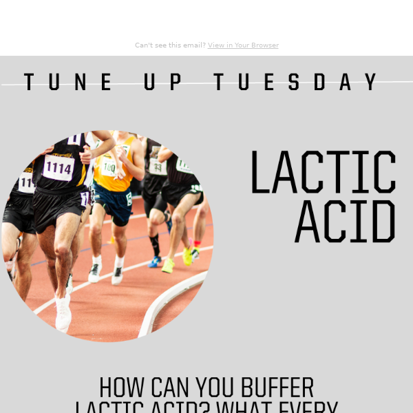 How Can You Buffer Lactic Acid? What Every Athlete Needs to Know