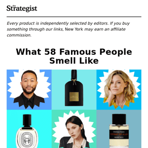 What 58 Famous People Smell Like