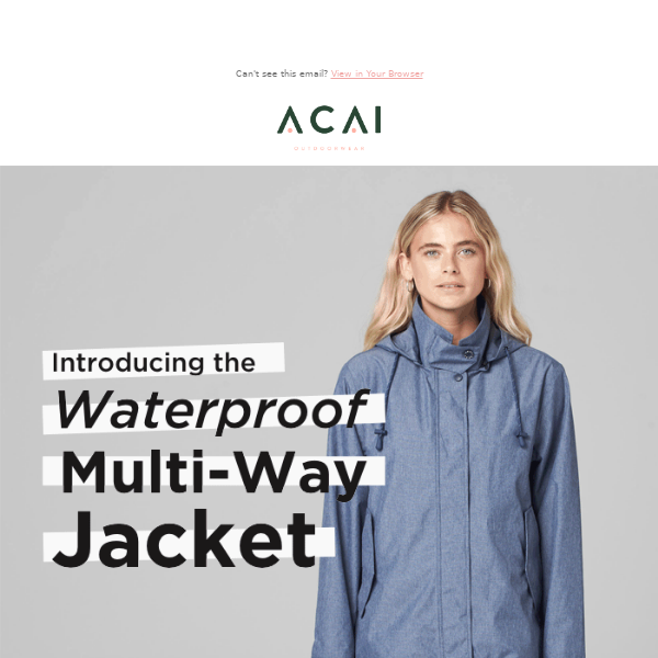 ACAI Outdoorwear - Latest Emails, Sales & Deals