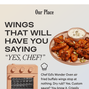 Get ready for WING time ⌚