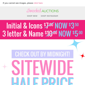 Half Price Monos & $19.99 Heart PJs End Tonight!