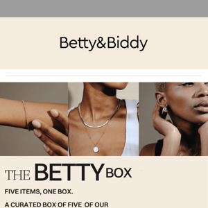 The Betty Box | September Jewels
