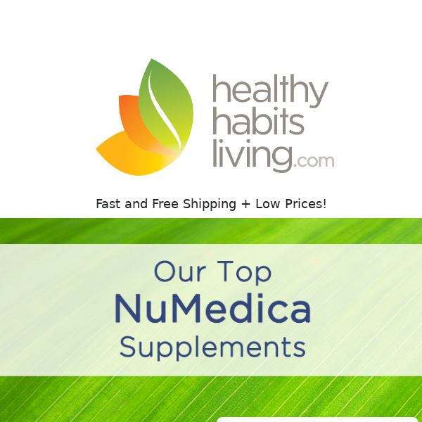 See some of NuMedica's top formulas!