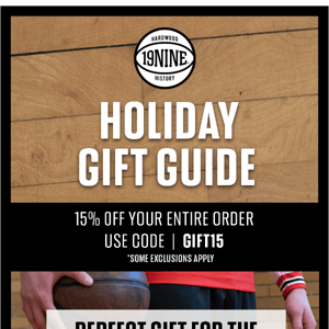 Day 4 of 15% off on the Holiday Gift Guide