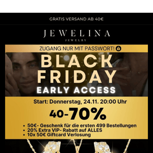 Black Friday: Wir setzen noch einen drauf 😍